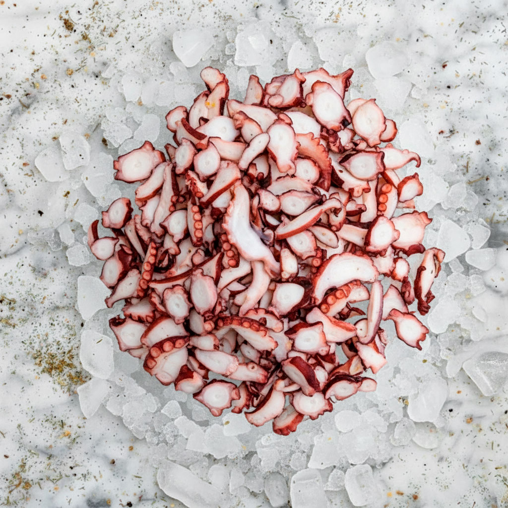 Carpaccio de Pulpo Precocido 10 Kg